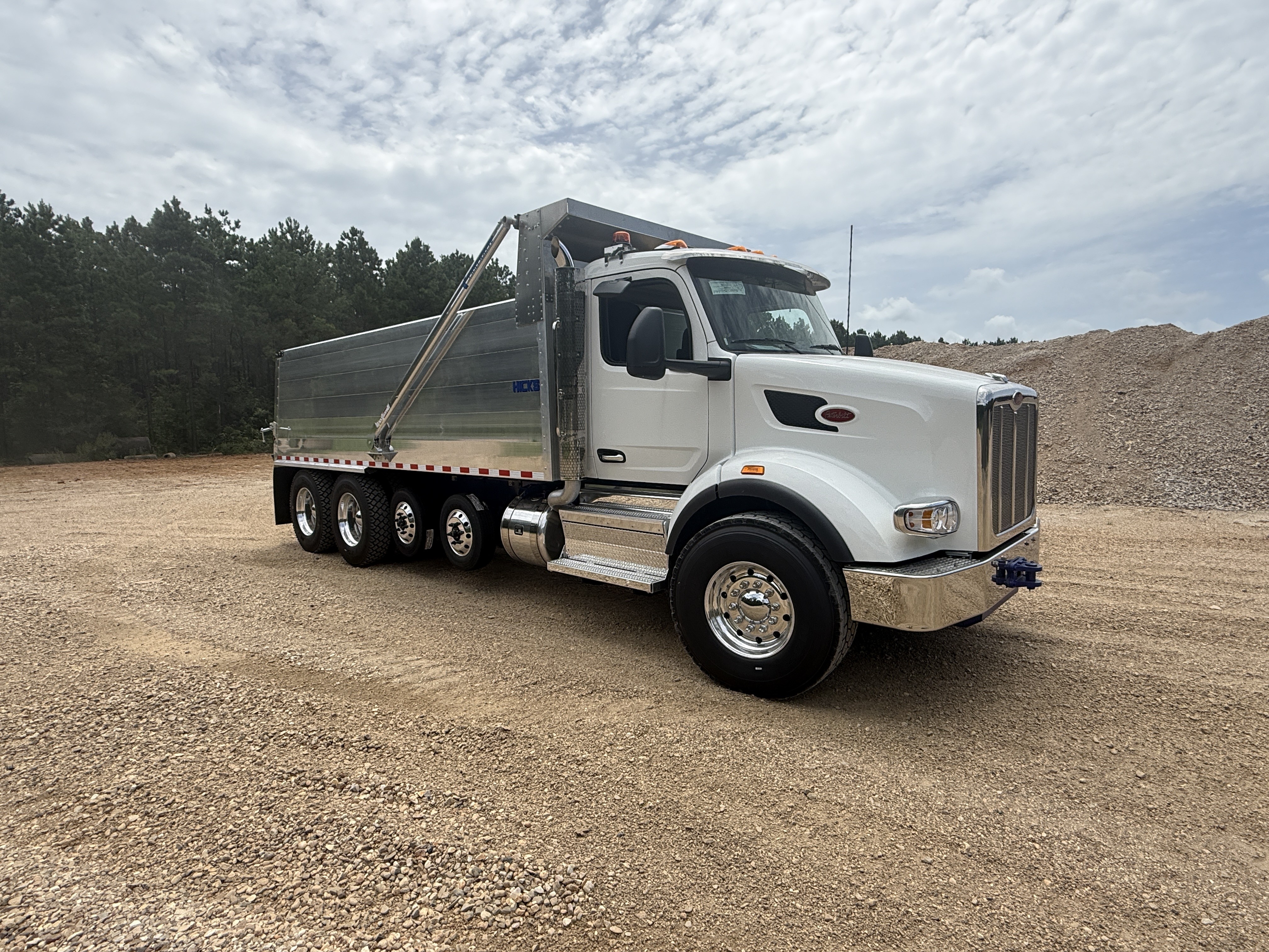 Hicks Dump Body and a Peterbilt 567 Day Cab