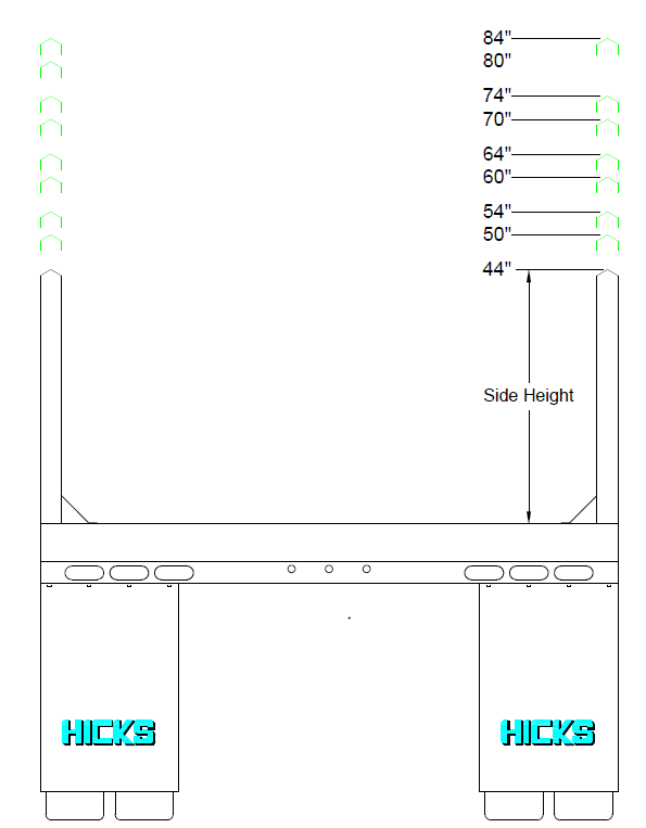 Frame Type and Frameless Body Heights