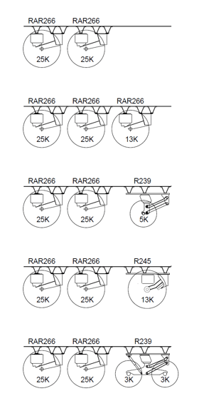 Frameless Axle Configurations