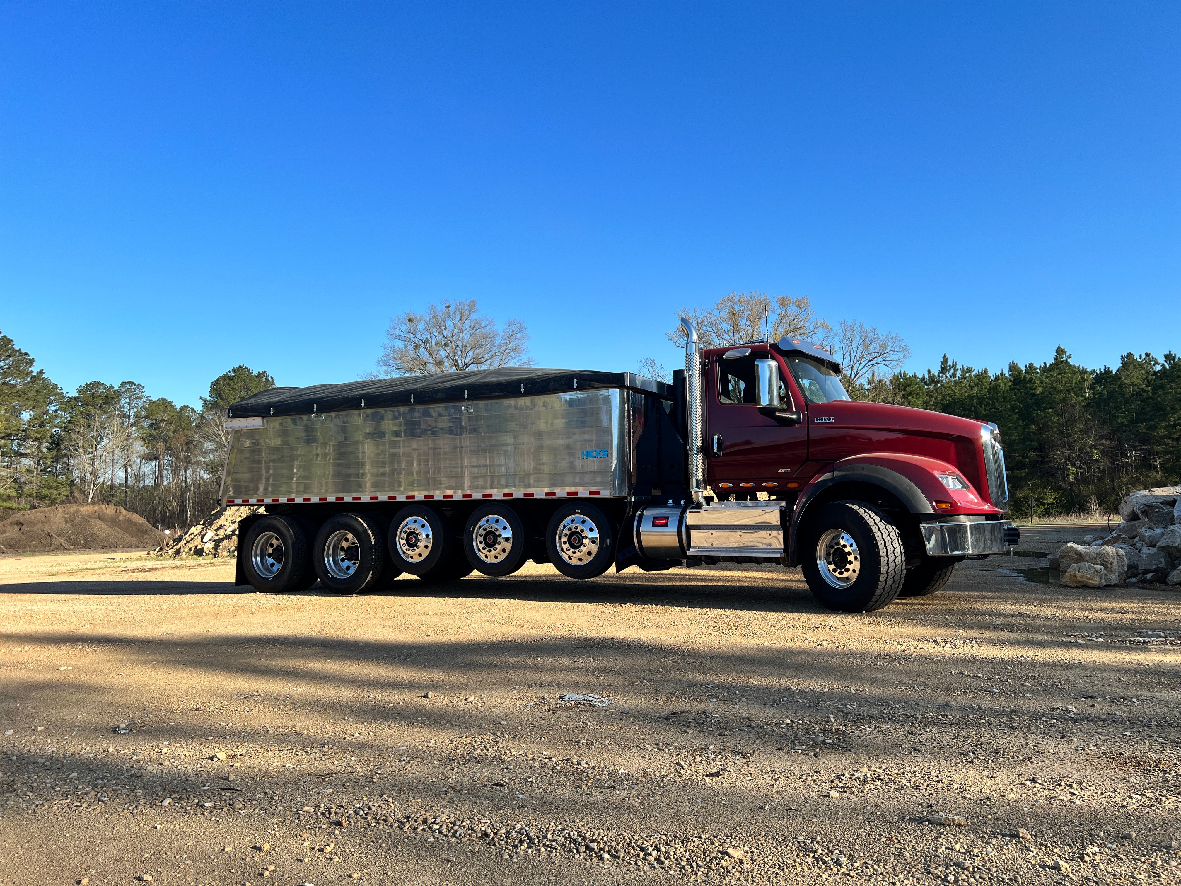 Hicks Dump Body with Tarp